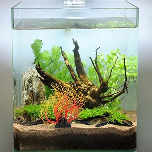 Украси за коралински декор вештачки аквариум корални растителни украси: подводни пластични растенија водни смола пејзажи украси-