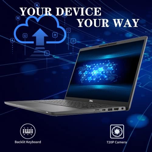 Dell 2023 Ширина 7000 14 FHD Бизнис Лаптоп, Intel Core i5-1145G7, 16GB RAM МЕМОРИЈА, 1tb PCIe SSD, Intel Iris Xe Графика, Тастатура Позадинско Осветлување, Веб Камера, Wi-Fi 6, Bluetooth 5.1, Црна, Windows 10 Pro