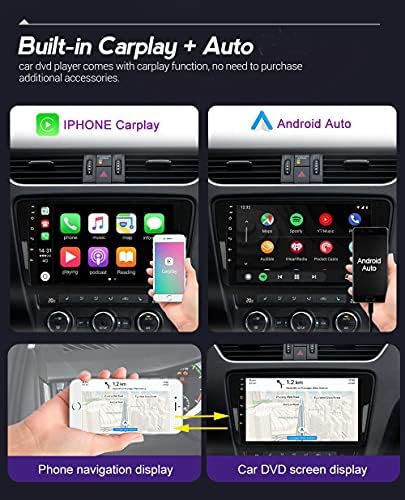 9 Андроид 10.0 Автомобил Радио Стерео Одговара За Subaru Outback 3 Наследство 4 2003-2009 Глава Единица GPS Навигација Carplay
