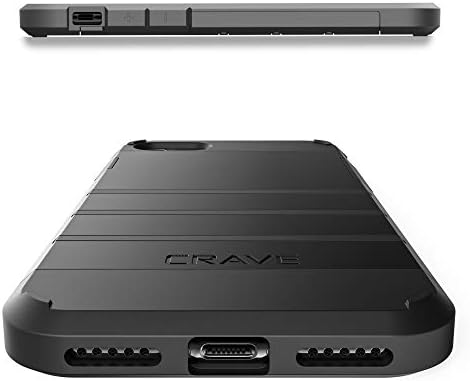 Crave iPhone SE 2020, Iphone 8 Случај, Iphone 7 Случај, Силна Стража Заштита Серија Случај За apple iPhone SE/8/7 - Црно
