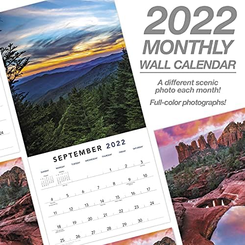 2022 Америка Недопрен Ѕиден Календар, 12 х 12, Месечно