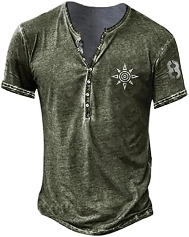 Кошула со кратки ракави маички ретро колеџ кошула лето плус големина на сплит вратот за удобност копче надолу кул американско знаме маица мажи