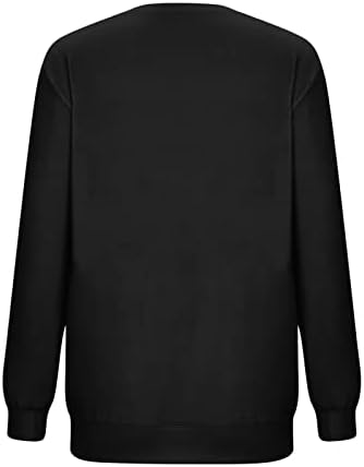 Oplxuo женски ацтек џемпер геометриски принт со долги ракави кошула симпатична западна маица коњ пукач каубојски џемпери