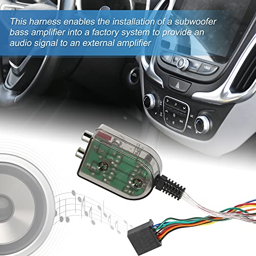X Autohaux Автомобил Додадете Засилувач Засилувач Адаптер Интерфејс На Фабрички Радио Систем За Toyota Tacoma 4Runner Camry RAV4