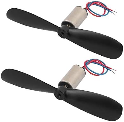X-Gree 2PCS DC 4.2V 50000RPM 6MMX12MM MOILE MOTOR W CW CW за RC Helicopter (2PCS DC 4.2V 50000RPM 6MMX12MM Motor DE Alta Velocidad Con