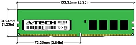 Замена на A-Tech 16GB за Samsung M391A2G43BB2-CWE-DDR4 3200MHz PC4-25600 ECC Unbuffered UDIMM 288-PIN 1RX8 1.2V-Еден сервер Меморија