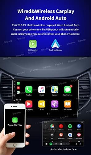 9 3+32GB Андроид 10 Во Цртичка Автомобил Стерео Радио Одговара За Тојота Сиена 2015 16 17 2018 Гпс Навигација Главата Единица Carplay Android