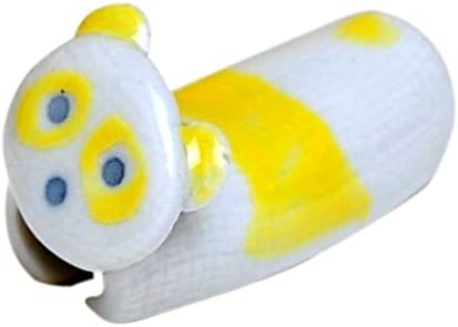 Одмор Со стапчиња За јадење Панда Јапонска Керамика Направена Во Јапонија арита Имари опрема Порцералин Дете Панда Жолта