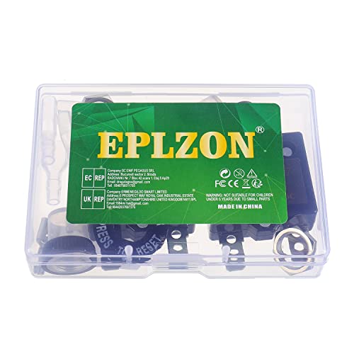 EPLZON 10a Рачно Ресетирање Притисни Копче Прекинувач 125/250v AC 50V DC Термички Преоптоварување Заштитник Со Брзо Поврзување Терминали