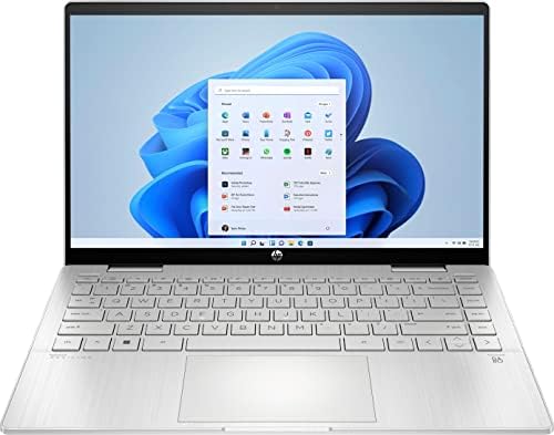 Најнови HP Павилјон X360 2-во-1 лаптоп | 14 FHD IPS Екран На Допир | Intel 10-Core i5-1235U | Iris Xe Графика | 8GB DDR4 256GB SSD | WiFi 6E | USB-C | HDMI | Позадинско Осветлување KB | FPR | Windows 11 Pro