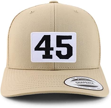 Трендовски продавница за облека колегиум број 45 лепенка 6 панел ретро бејзбол мрежна капа