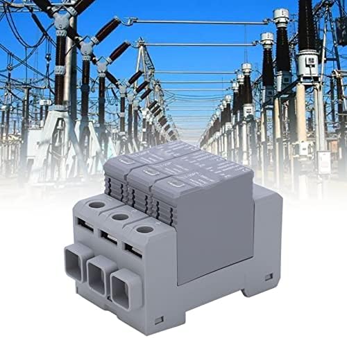 3P DC Power Surge Protector 1000V Surge Arserster уред 10Ka до 20Ka, Заштитете ја електричната опрема