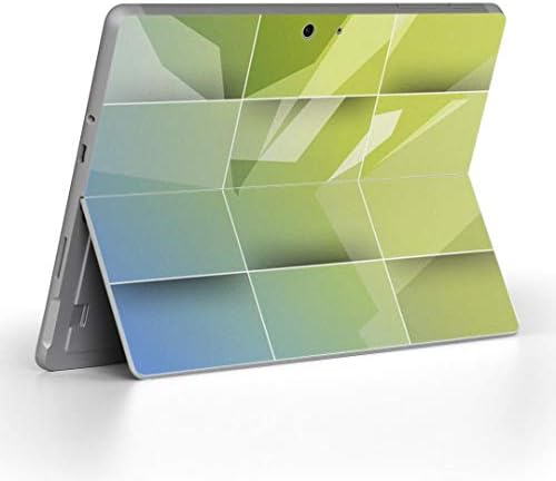 Декларална покривка на igsticker за Microsoft Surface Go/Go 2 Ultra Thin Protective Tode Skins Skins 001797 Модел Едноставно зелено зелено