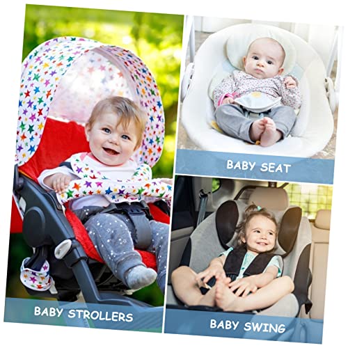 Toyvian шетач за шетач за автомобили за новороденче, прама, перница Универзална шетач, бебе кадифен шетач перница автоматско седиште