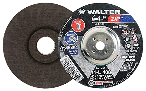Walter 11L408 ZIP Performance Cutting и мелење на тркалото за мелење - [Пакет од 25]