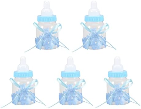 24 парчиња шишиња за туширање за бебиња, пластични шишиња со пополнување слатка кутија за боцки, мини шишиња за бебиња за бебешки