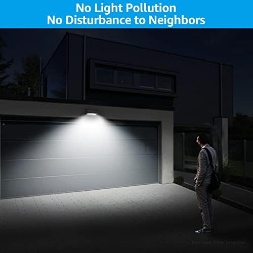 LEONLITE LED LED Pack Wall Pack, 45W 5625LM, UL наведена затемнета светлина на LED Wallидот, 120-277V IP65, прилагодлив wallиден пакет на отворено осветлување за зграда, паркинг, улички, внатрешен ?