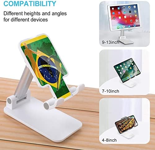 Бразил Фудбалски мобилен телефон стои преклопен телефонски држач за преносен смартфон, додатоци за телефонски додатоци за телефон