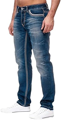 511 тенок фит мажите истегнуваат мажи пролетно лето панталони со панталони обични бодибилдинг џебови тексас спортски пантолони со целосна должина