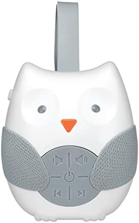 ВЕРТИНА БЕЗБЕДУВАЕ Звуци Бебе Звук за звучна машина за звук со 12 звуци - прилагодлив тајмер - Забавен и симпатичен дизајн на був - висечка
