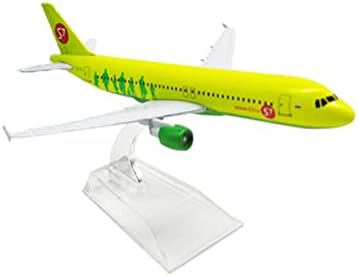 Модели на авиони 16см погодни за S7 Aviation Airbus A320 модел на авион легура метал умираат леани авиони приказ на подароци