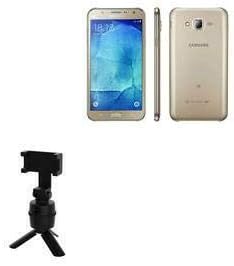 Застанете и монтирајте за Samsung Galaxy J7 - PivotTrack Selfie Stand, Pivot Stand за следење на лицето за Samsung Galaxy J7 - Jet Black