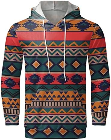 XXBR 2022 Нови машки дуксери есен зимски улица 3Д етнички ацтеки печатени џемпери со атлетски спортови на атлетски спортови обичен пуловер