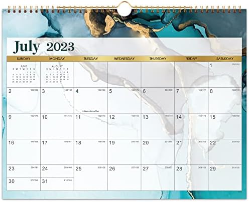 Календар 2023-2024 - 18 Месечен Ѕиден Календар 2023-2024, јули 2023 - декември 2024 година, 14.75 х 11.5, 2023-2024 Календар Совршен За Училиште, Канцеларија &засилувач; Дома Планирање И Орг?