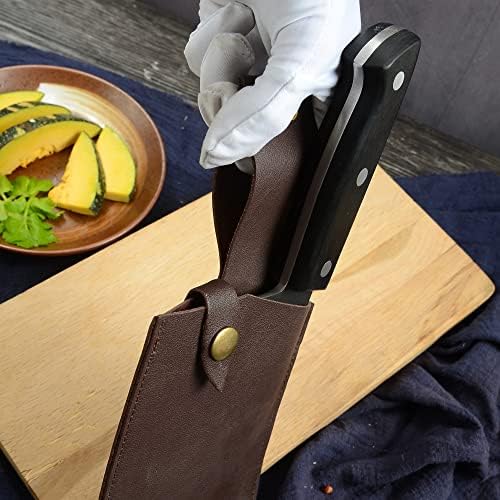 XYJ 5pcs/сет Универзален Готвач Нож Обвивка Кожа Ножеви Ракави За Готвење Кујна Ножот Нож Чувари Заштита Случај Зеленчук Сечкање Ножеви Покритие