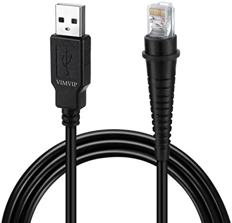 Vimvip 6ft USB кабел за метролошки скенери за метролошки баркодови MS5145, MS7120, MS9540, MS7180, MS1690, MS9590, MS9520