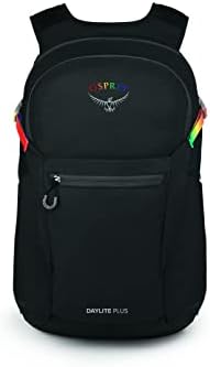 Osprey Pride DayLite плус секојдневен ранец, црн, о/а