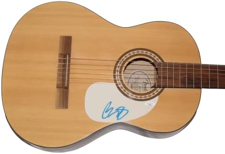 Бред Пајсли потпиша автограм со целосна големина Fender Акустична гитара C w/ James Spence Authentication JSA COA - Суперerstвезда