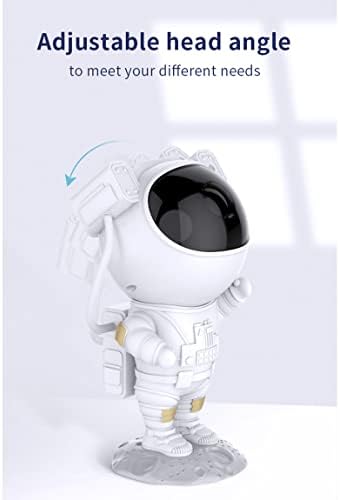 САЛИМА Астронаут Ѕвезда Проекција Светлина, ПРЕДВОДЕНА Од Деца Ноќно Светло, Галакси Маглина Таванот Проектор Светилка,Со Далечински