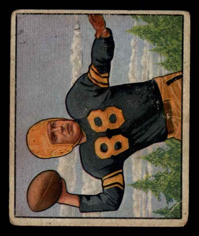 1950 Bowman 128 Jim Finks Pittsburgh Steelers Port Steelers Tulsa