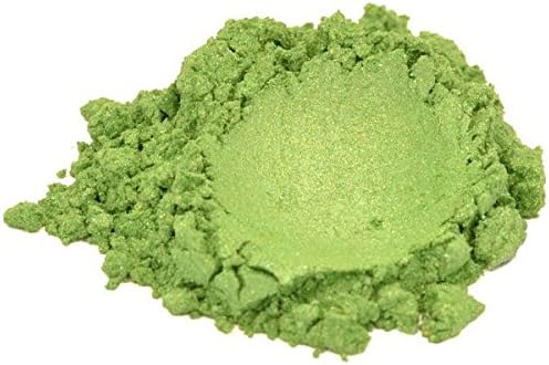 SOAPBERRY GREEN LUXURY MICA COLORANT PIGDER PUSTER сјајни ефекти за лак за нокти од сапун 2 мл