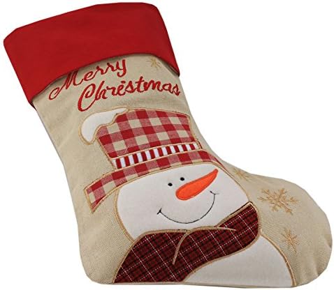 Деџу Божиќни чорапи сет од 3, Санта, снежен човек и ирваси, 17 Класичен празник за украсување и држач за подароци