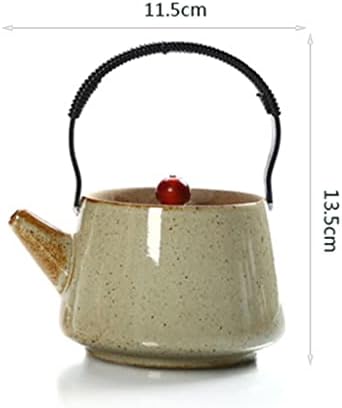 Kutdyk stoneware ring рачка чајник чајник керамички домаќинство чајник ретро носталгичен јапонски кунг фу чајник
