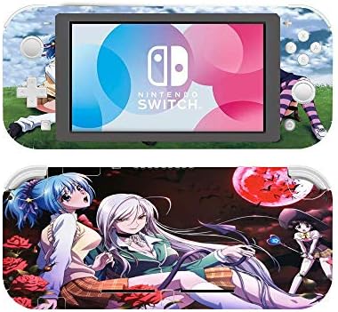 Конзола за игри Lite Set Set Set Rosario Vampire Series Anime HD Printing Face Plate Protective For Console, Controller Skin Decal
