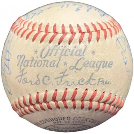 1948 година Бостон Храбри потпиша бејзбол на топката НЛ Шампион Били Саутворт ПСА/ДНК - Автограмски бејзбол