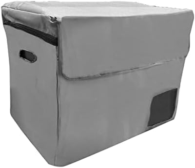 Whynter FM-901TBG FM-901DZ Преносен фрижидер и торба за транзит на градите во длабок замрзнувач, сива