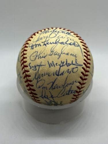 1972 Бостон Ред Сокс Карл Јастржемски Фиск Тим Потпиша ОМЛБ Бејзбол ПСА Днк-Автограм Бејзбол