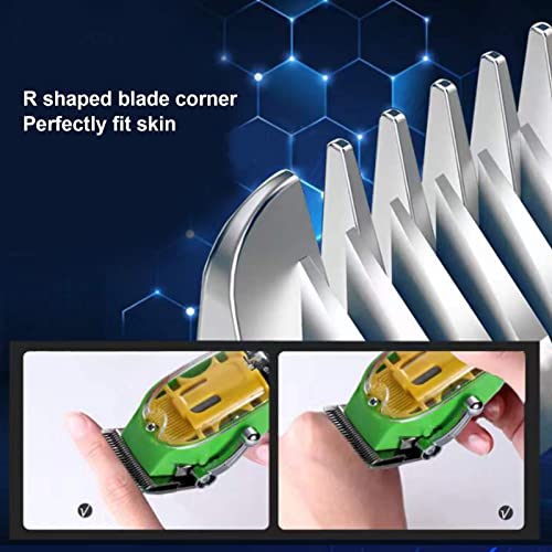 Електричен клипер за коса, USB -полнење безжичен секач за безжични производи Професионален тримери за коса Барбер Фризура Компактен сет