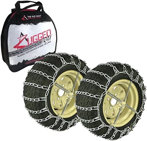 Продавницата РОП | 2 ланци на гуми за гуми и затегнувачи за затегнувачи за Arctic Cat HDX со 24x10.5x12, 24x13x12