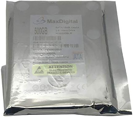 MaxDigital 500GB 5400RPM 16MB Кеш SATA 6Gb / s 7mm 2.5 Во Лаптоп/Мобилен Хард Диск - 2 Година Гаранција