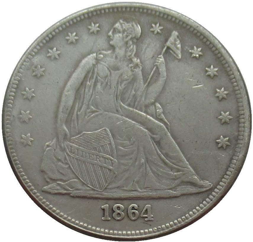 Сад 1 1 Знаме 1864 Сребрена Реплика Комеморативна Монета