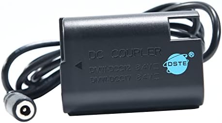 DSTE DMW-DCC12 АДАПТЕР ЗА AC POWER DMW-BLK22 Dummy Battery комплет компатибилен за Panasonic Gｈ6 DC-S5 DC-S5KK камера, батерија
