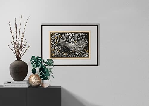 Artидна уметност во Паун - Паук гроздобер постери од Тео Ван Хојтема / Паук Дома украс, познати уметнички отпечатоци, идеја