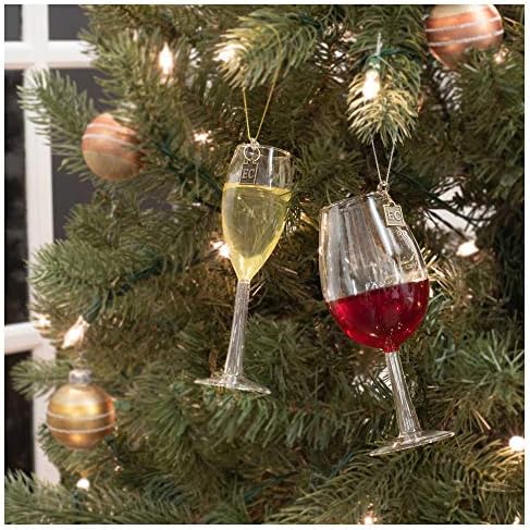 Raz 5,5 Шампањ посакува стакло Божиќно украс 4053109