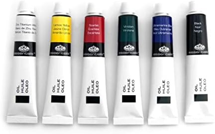 Oil & Langnickel Oil21-6 Tube Artist Color Color Tube, 21ml, 6-пакет