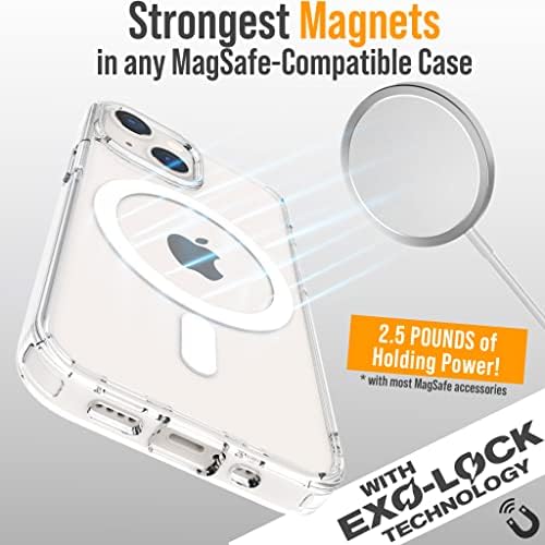 Scooch iPhone 13 Mini MagSafe Случај Со Заштитник На Екранот Иerage 100 Покриеност На Уредот [MagCase] iPhone 13 Мини Случај